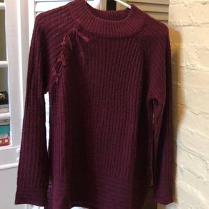 Maroon sweater